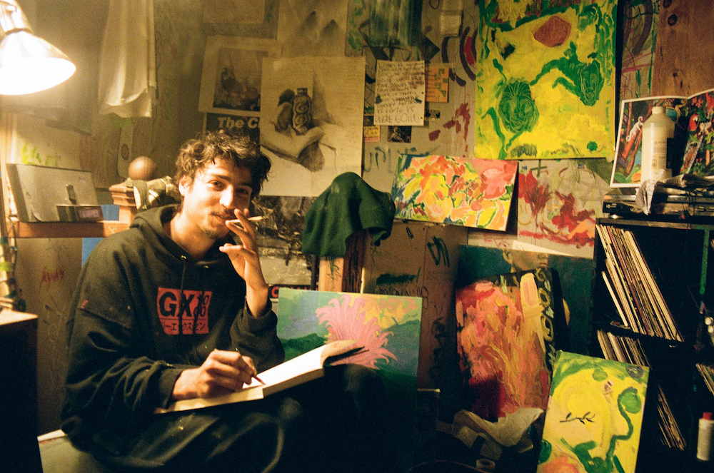 Pablo in his room (Photo by Daniel Stelly)